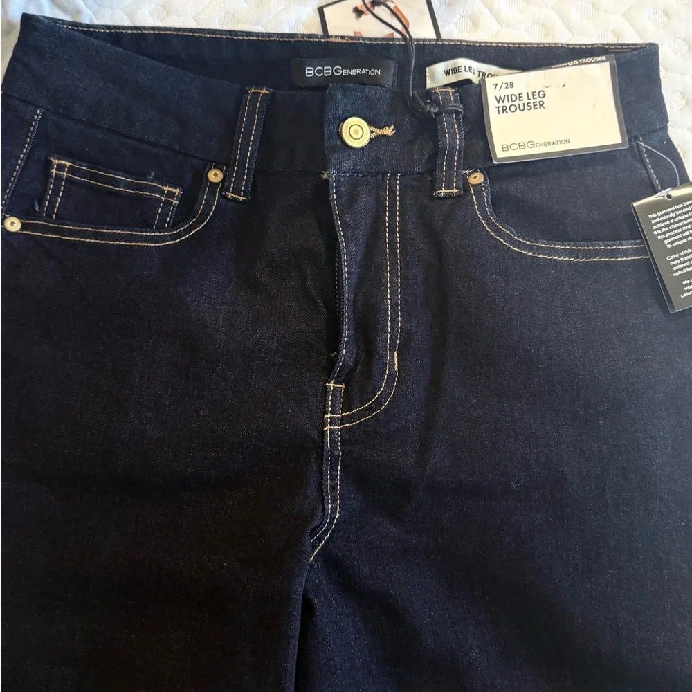 BCBGeneration High Rise Light Blue Jeans - Picture 3 of 7